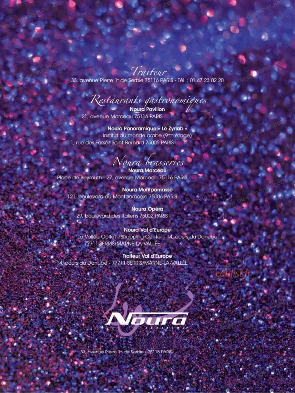 Noura — carte page 18