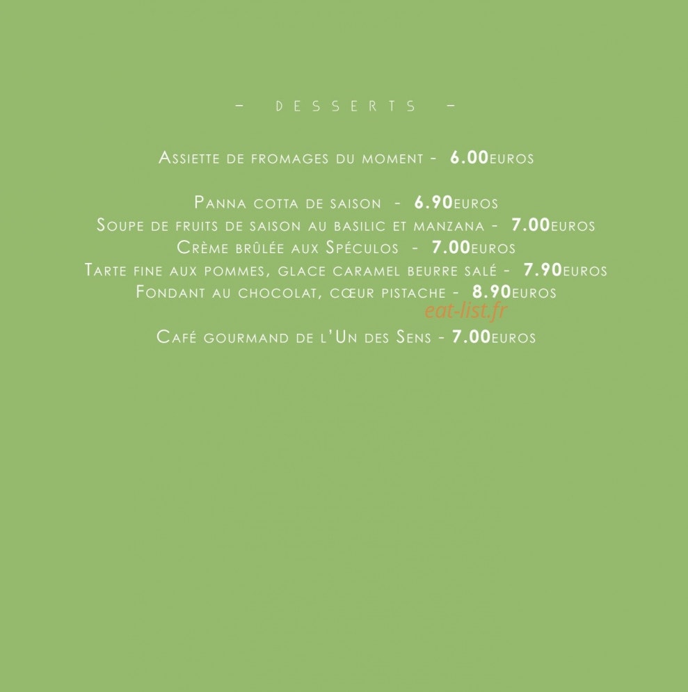Un des sens — carte page 7