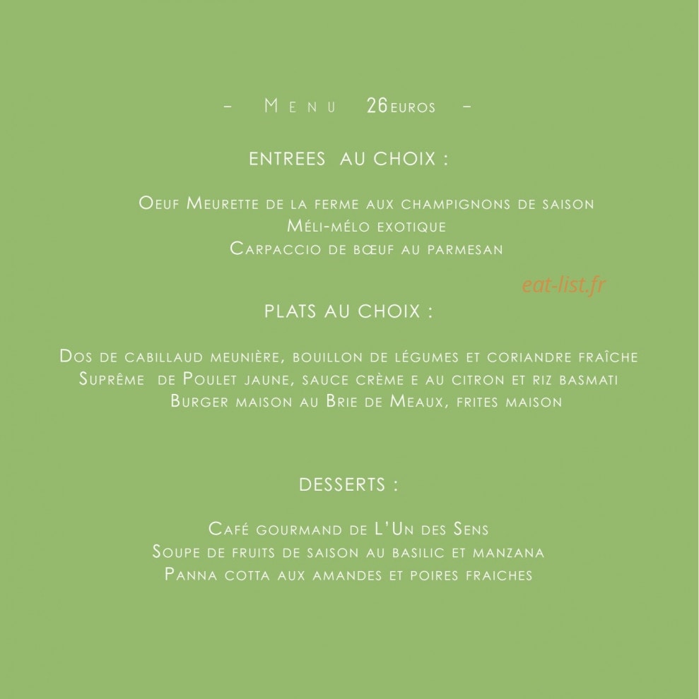 Un des sens — carte page 3