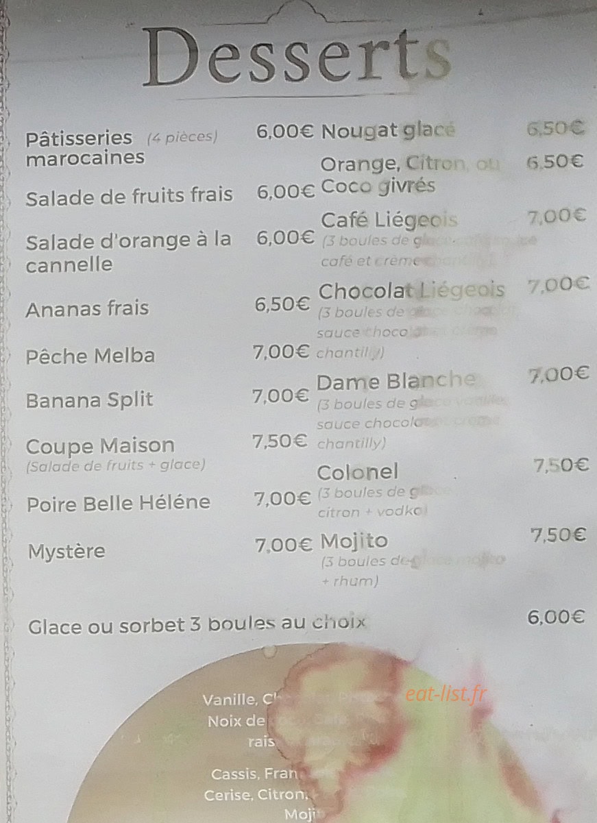 Palmeraie du Sud — carte page 4