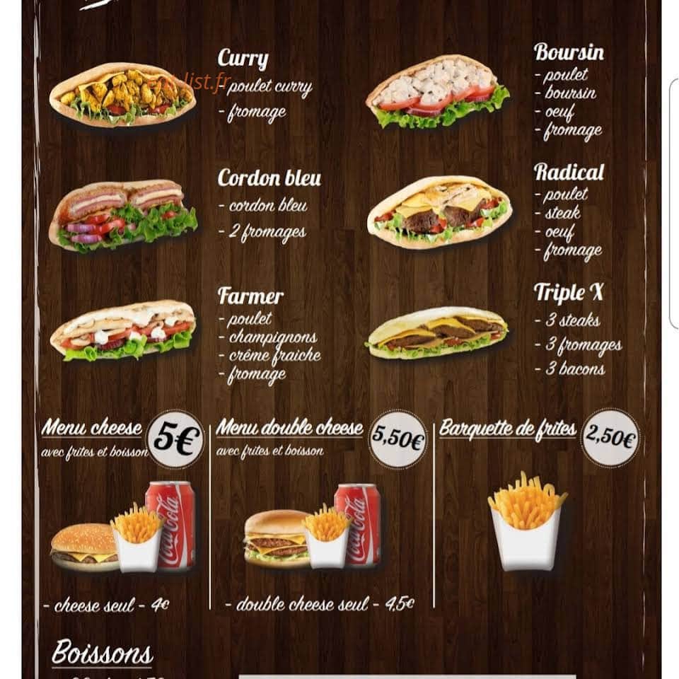 PizzAvenue — carte page 3