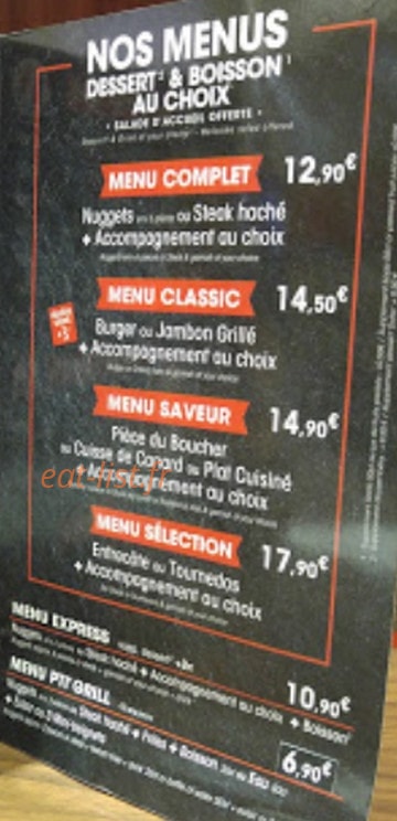 La Croissanterie — carte page 2