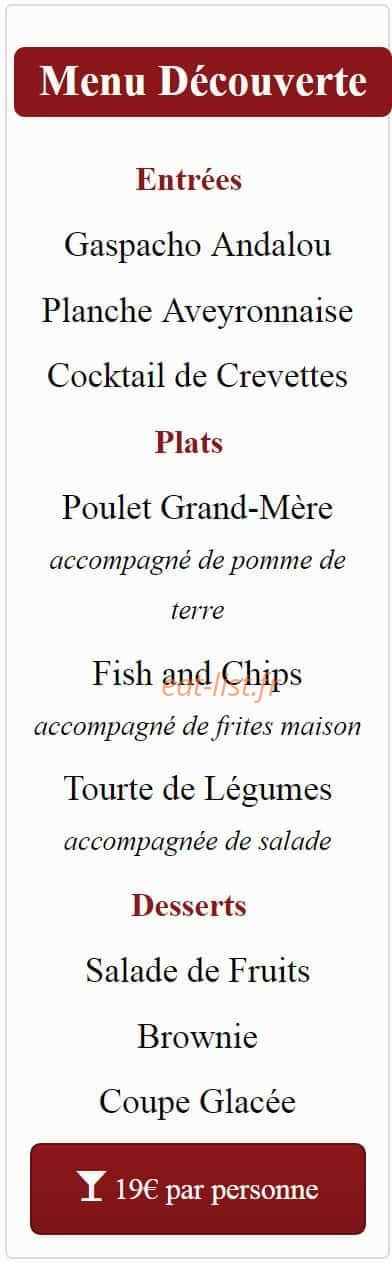 La Griotte — carte page 1