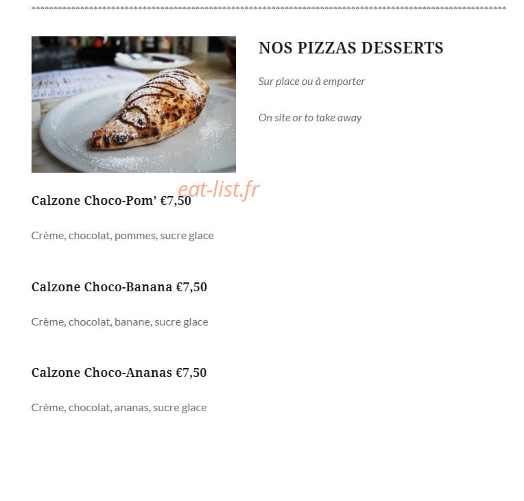 Ô dix sept — carte page 6