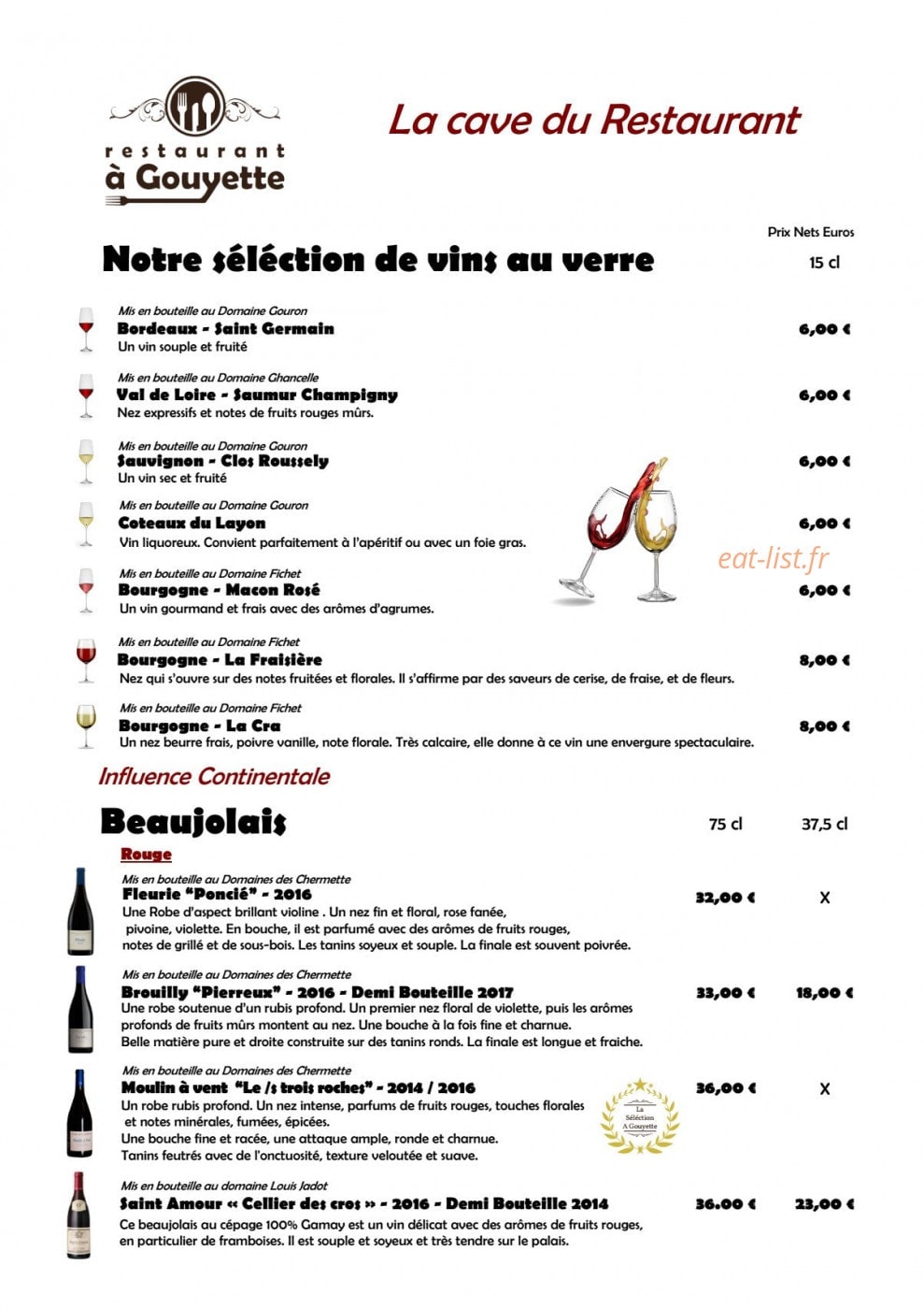 À Gouyette — carte page 9