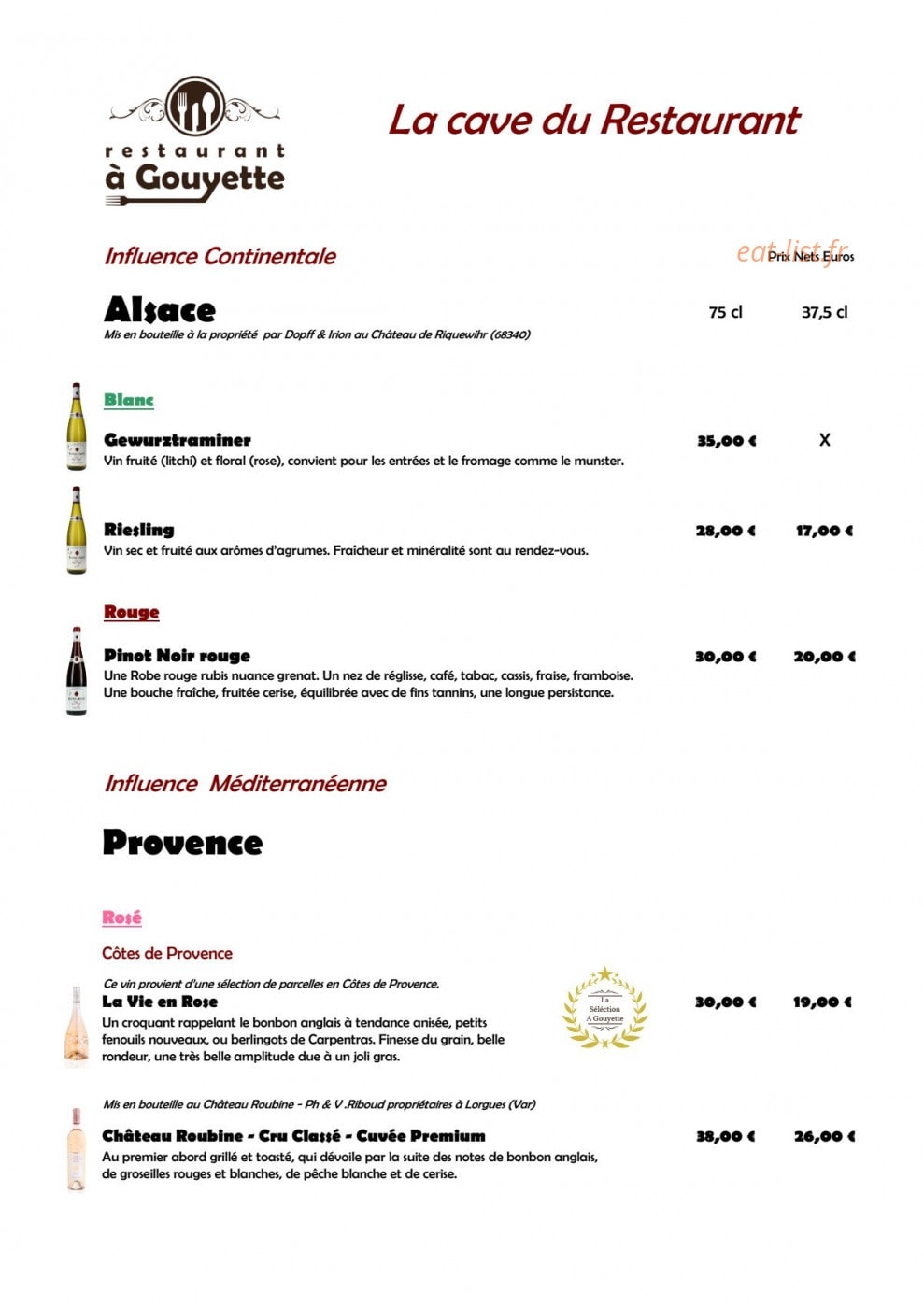 À Gouyette — carte page 6