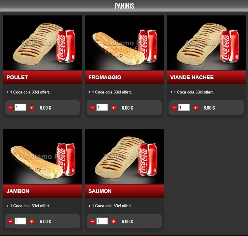Pizza andiamo — carte page 7
