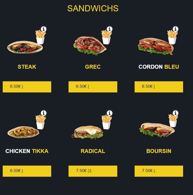 Topolino pizza — carte page 5