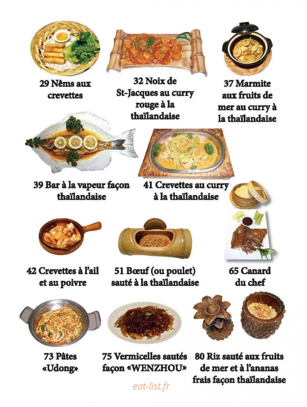 Arome — carte page 5