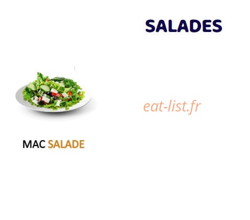 Mac chicken — carte page 9