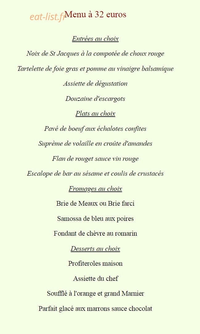 Auberge du petit nain — carte page 3