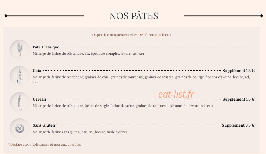 Démé Samois — carte page 2