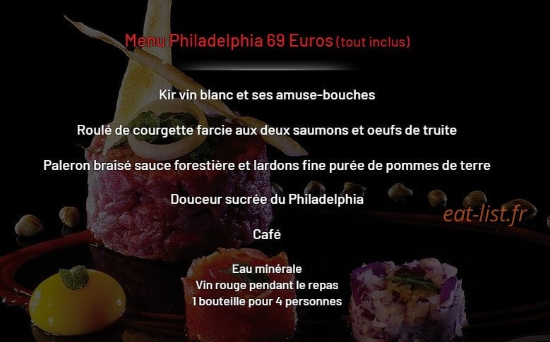 Le Philadelphia — carte page 2