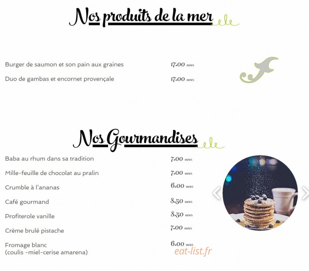 L'Émeraude — carte page 2