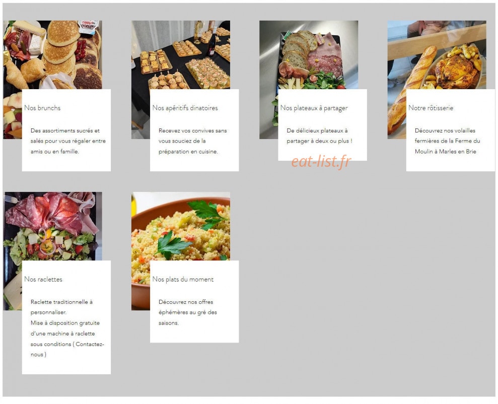 Rest'Home — carte page 1