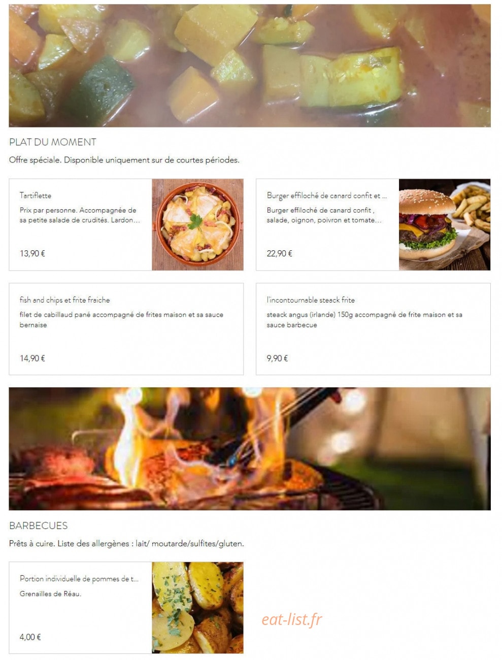 Rest'Home — carte page 7