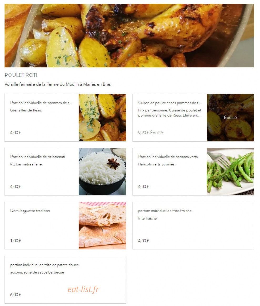 Rest'Home — carte page 9