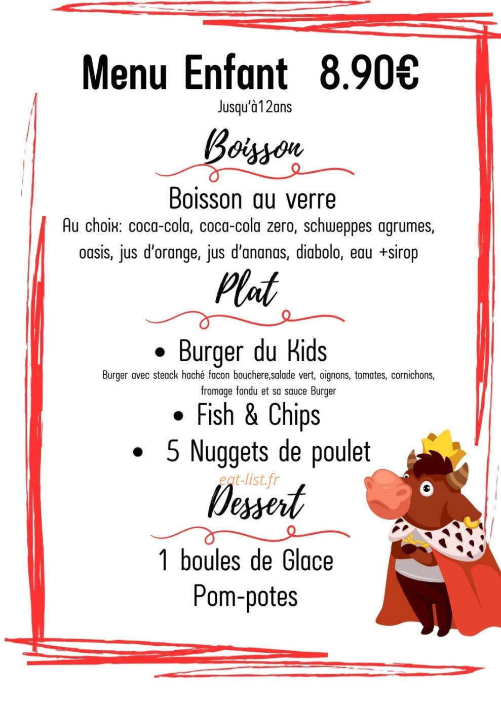 Royal Steak House — carte page 7