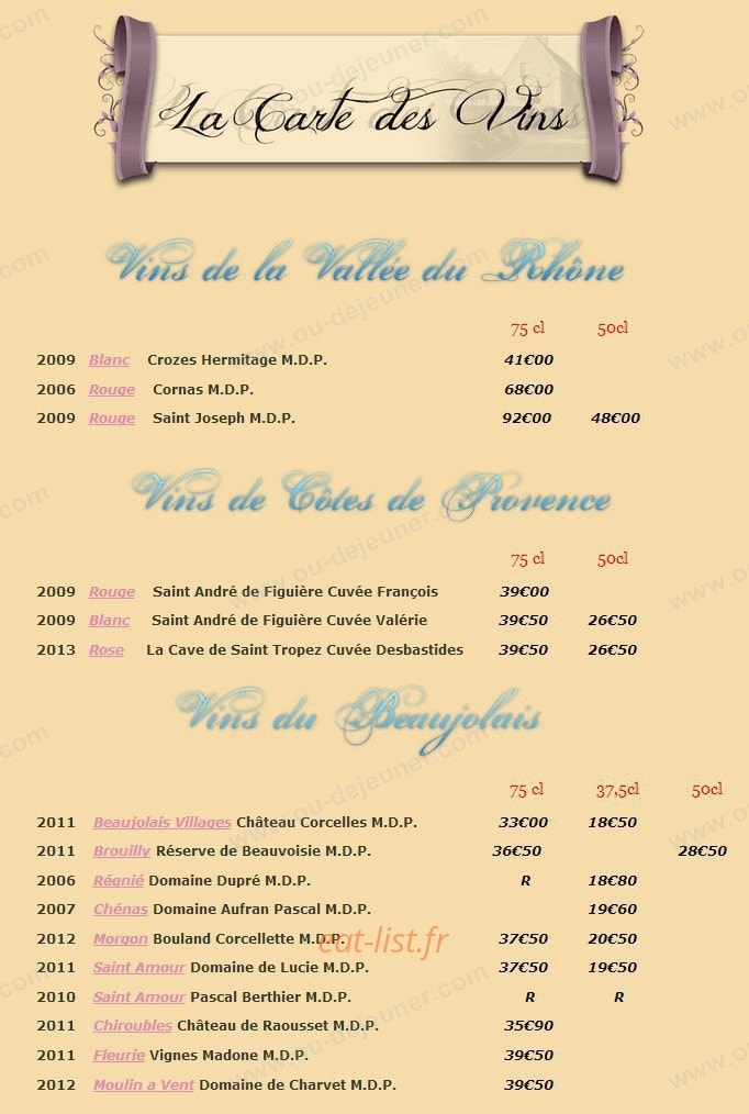 Au moulin de flagy — carte page 4