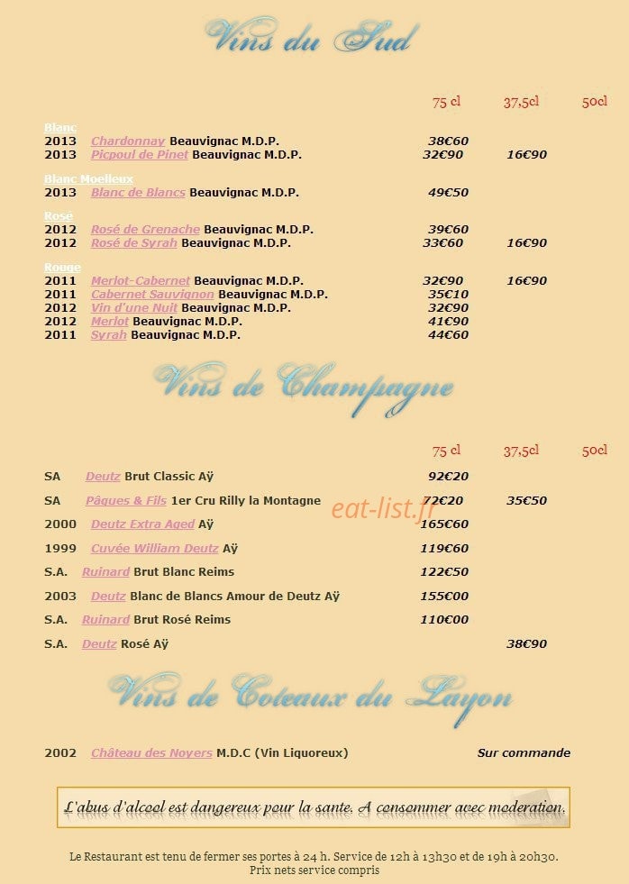 Au moulin de flagy — carte page 8