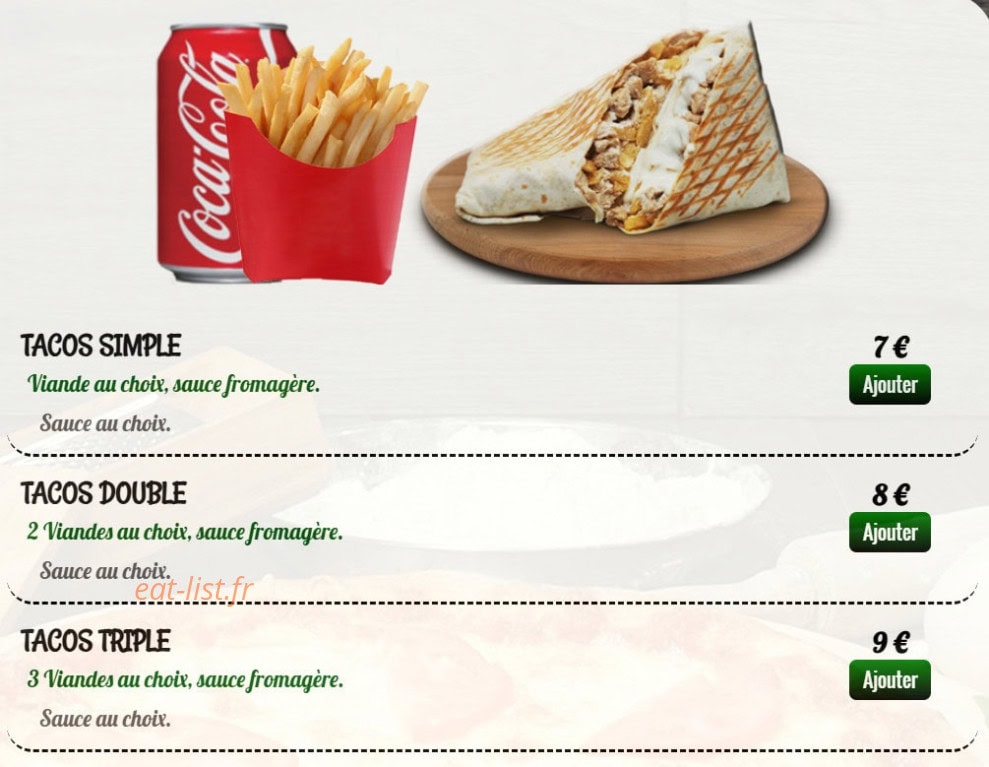Pizza Nova — carte page 10