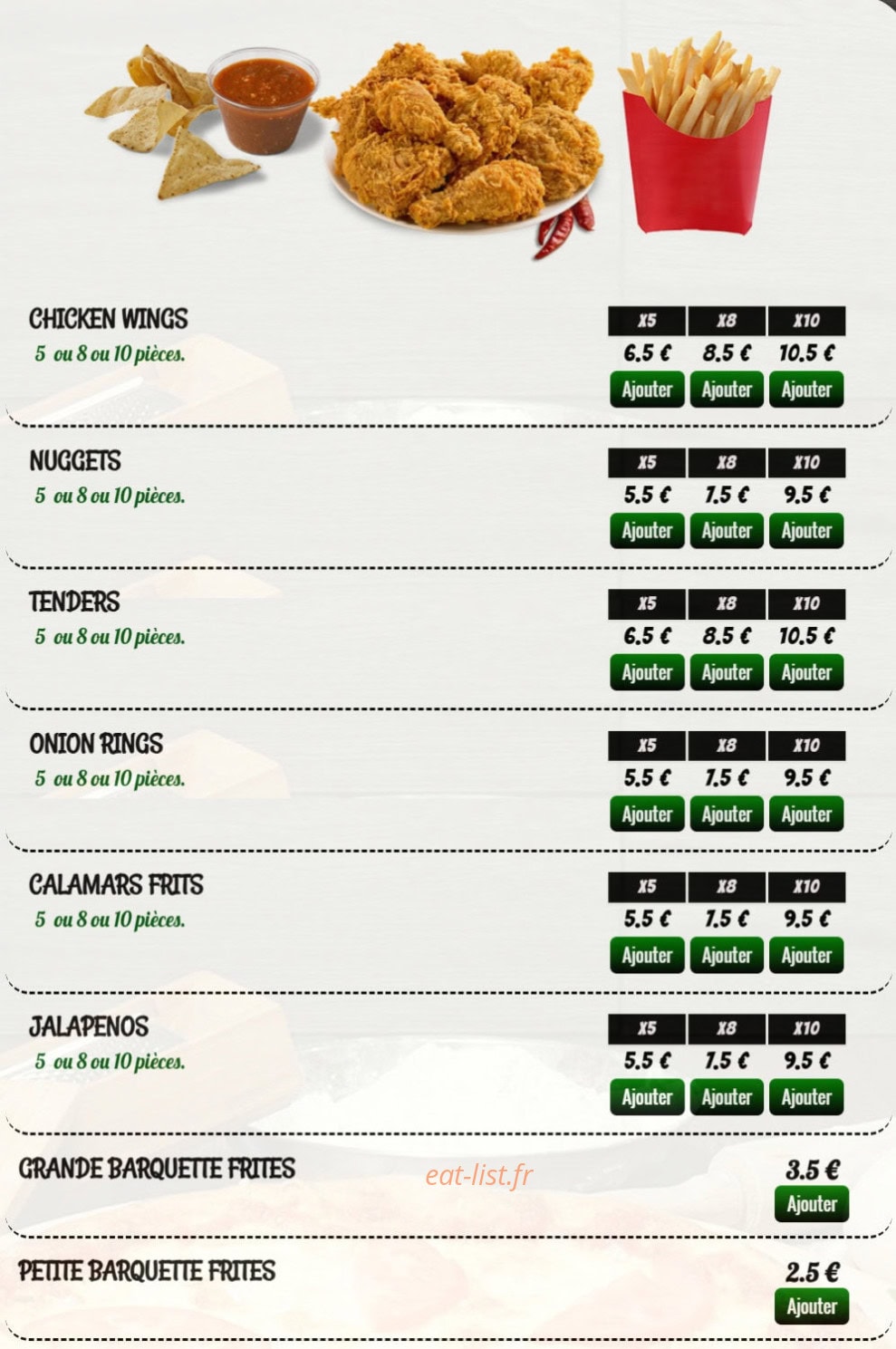 Pizza Nova — carte page 11