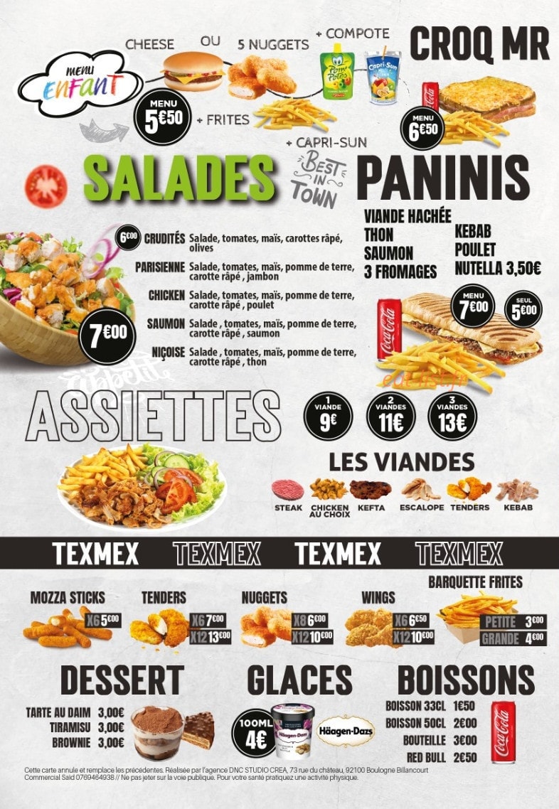 Leaderfood — carte page 4