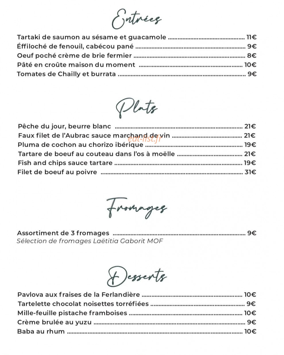 L'inattendu — carte page 1