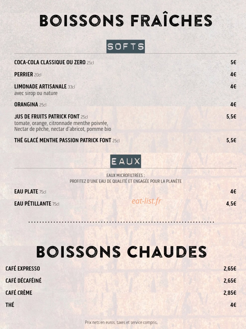 L'Atelier — carte page 8
