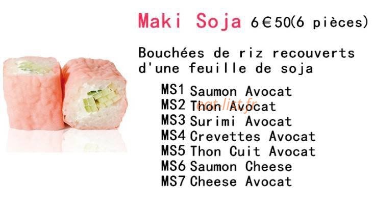 Sushi Rama — carte page 6