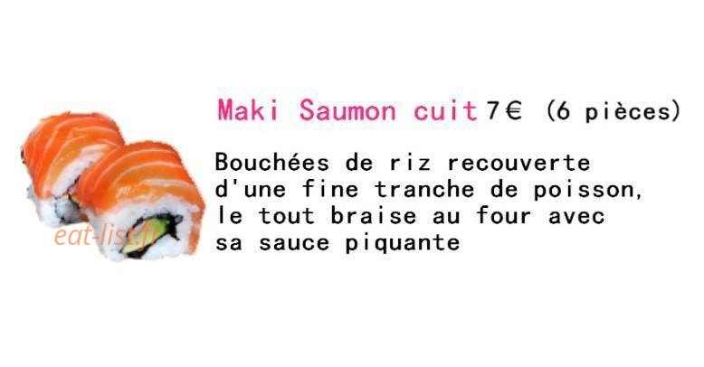 Sushi Rama — carte page 2