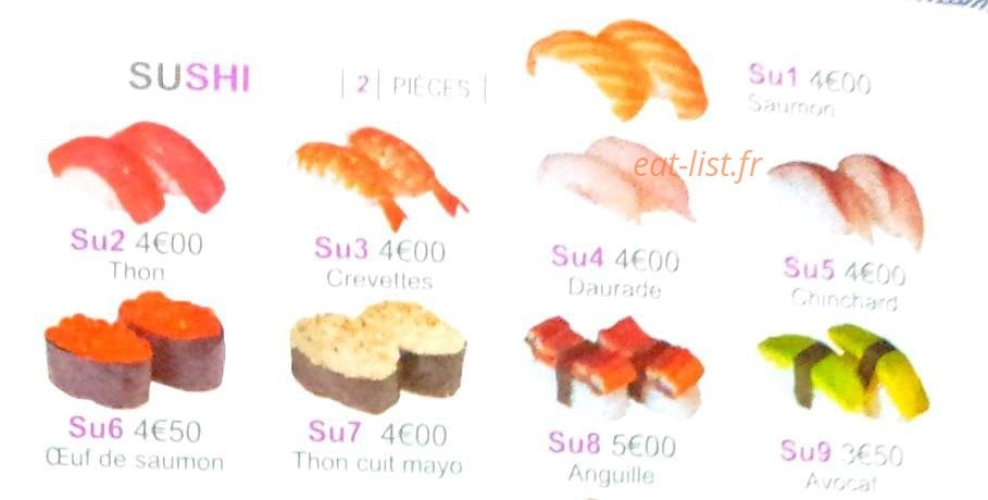 Sushi Rama — carte page 11