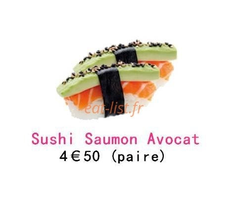 Sushi Rama — carte page 3