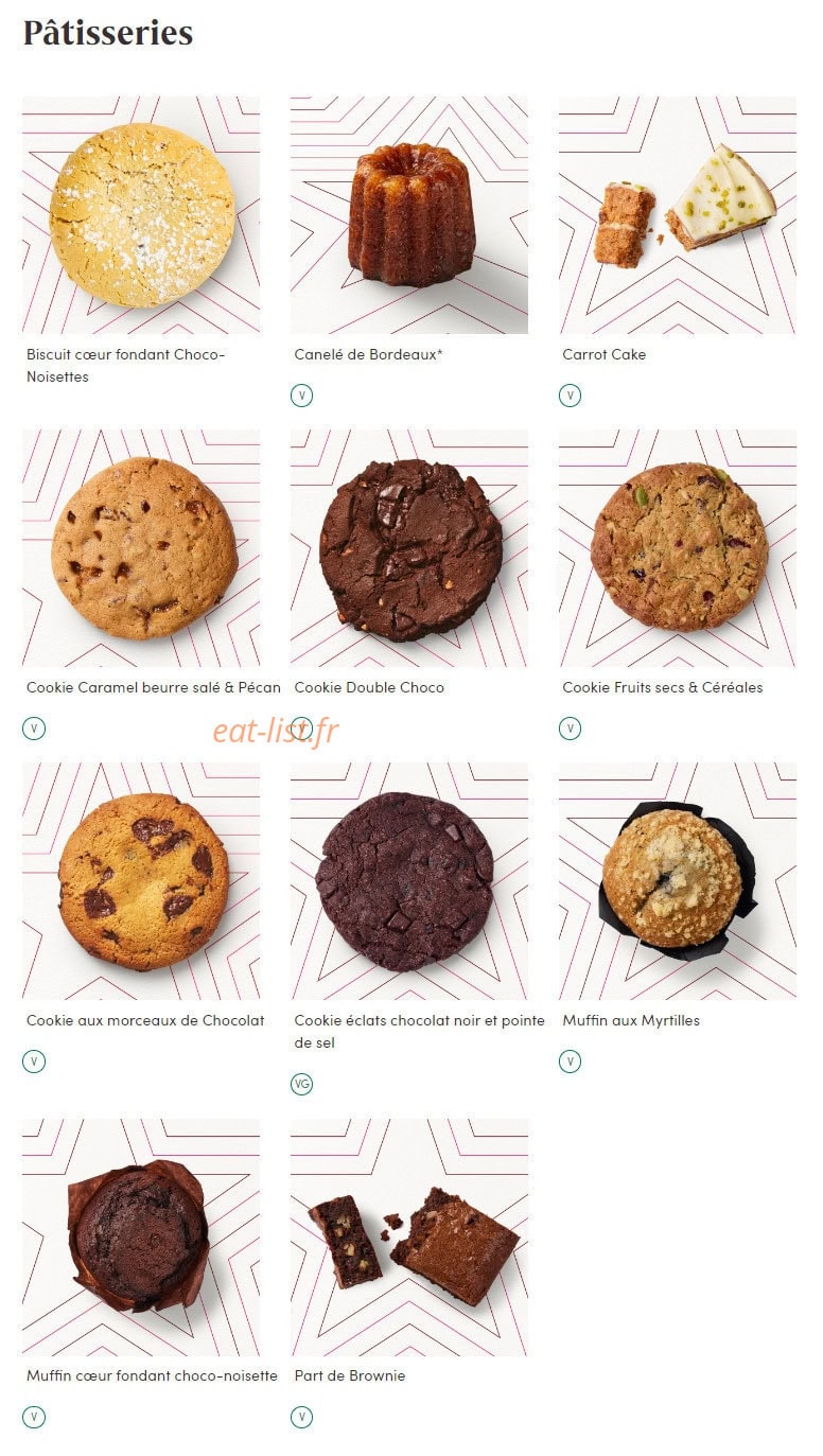 Pret A Manger — carte page 13