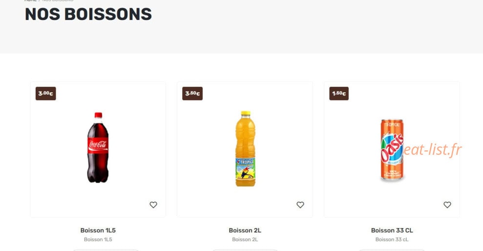 Allo Pizza Plus — carte page 13