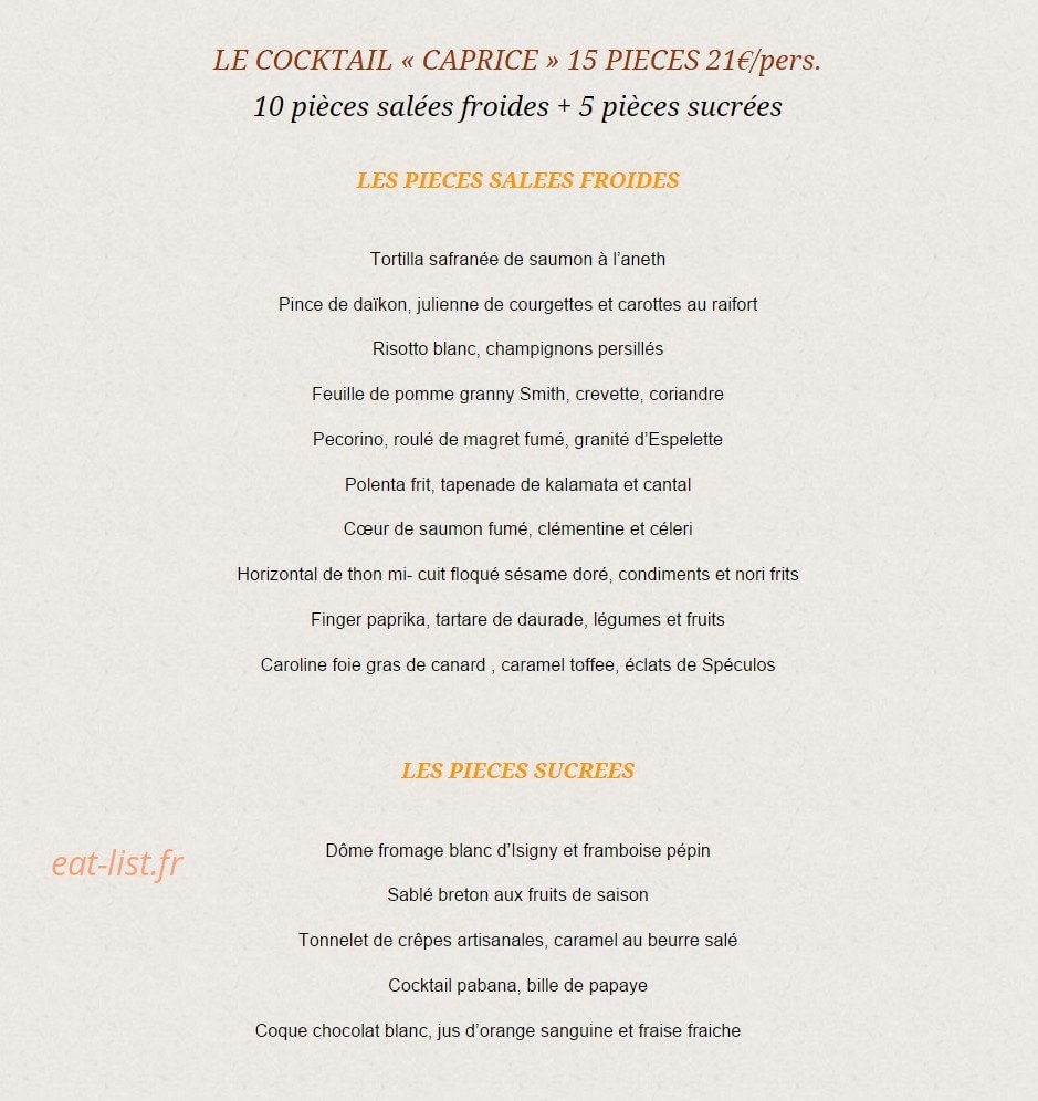 Atelier des Arômes — carte page 7