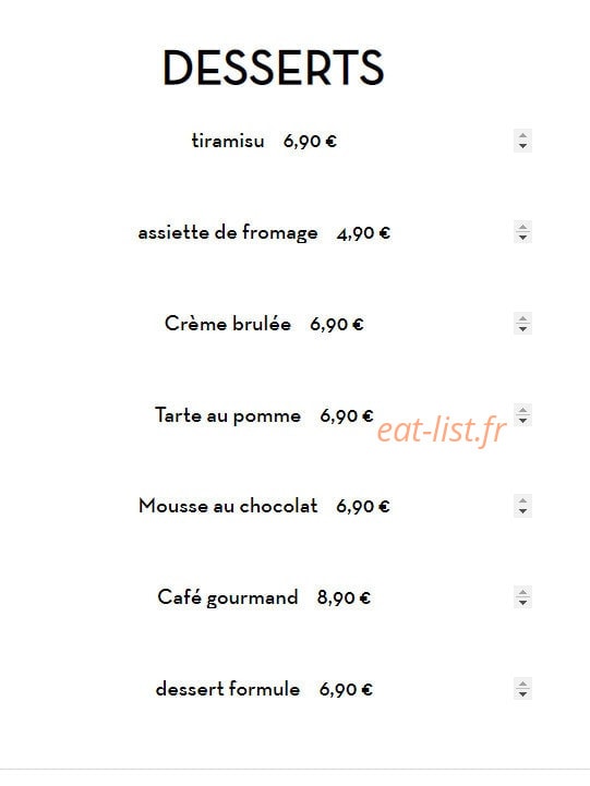 Aux Résidences — carte page 6