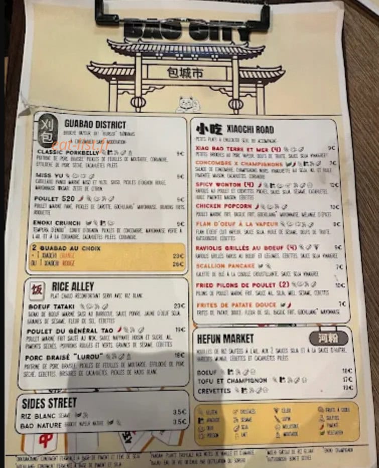 Bao City — carte page 1