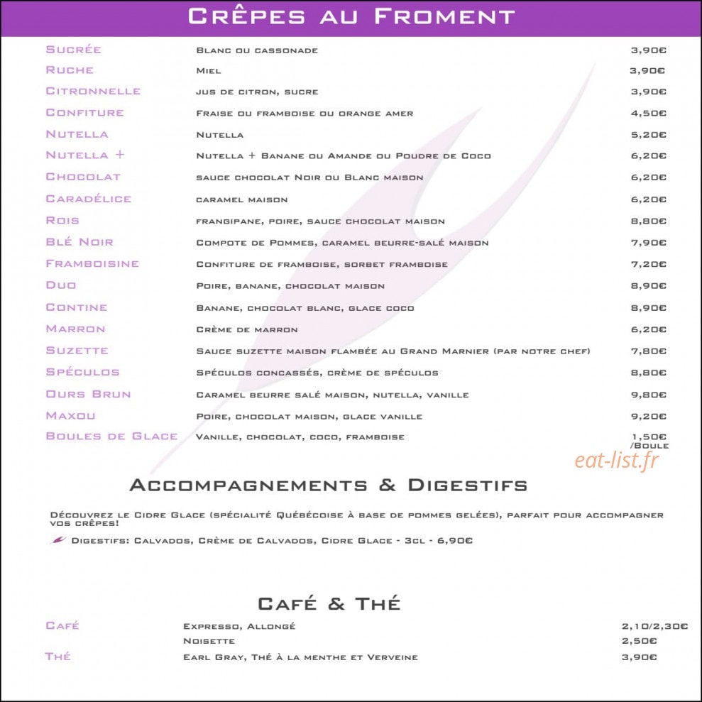Blé Noir — carte page 5