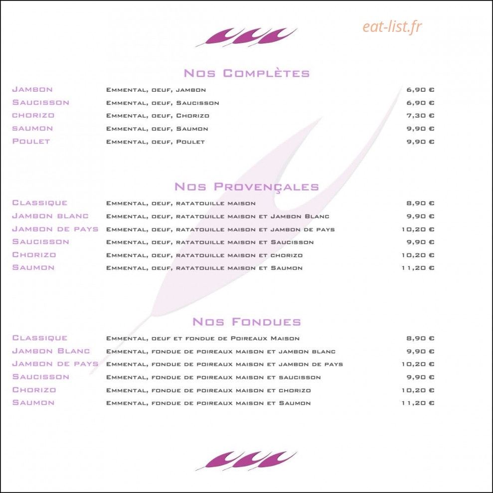 Blé Noir — carte page 3