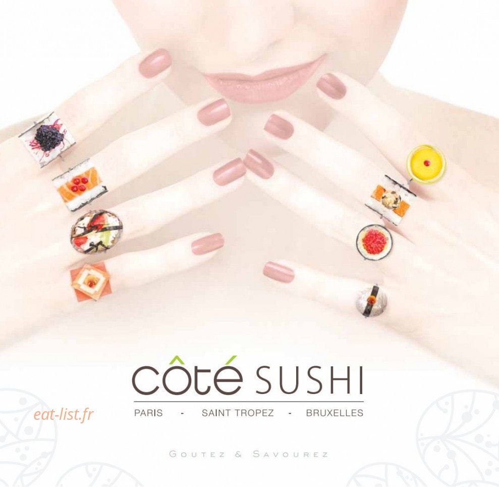 Côté Sushi — carte page 1