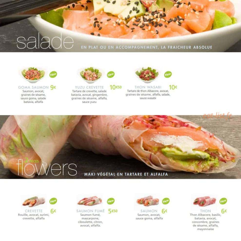 Côté Sushi — carte page 7