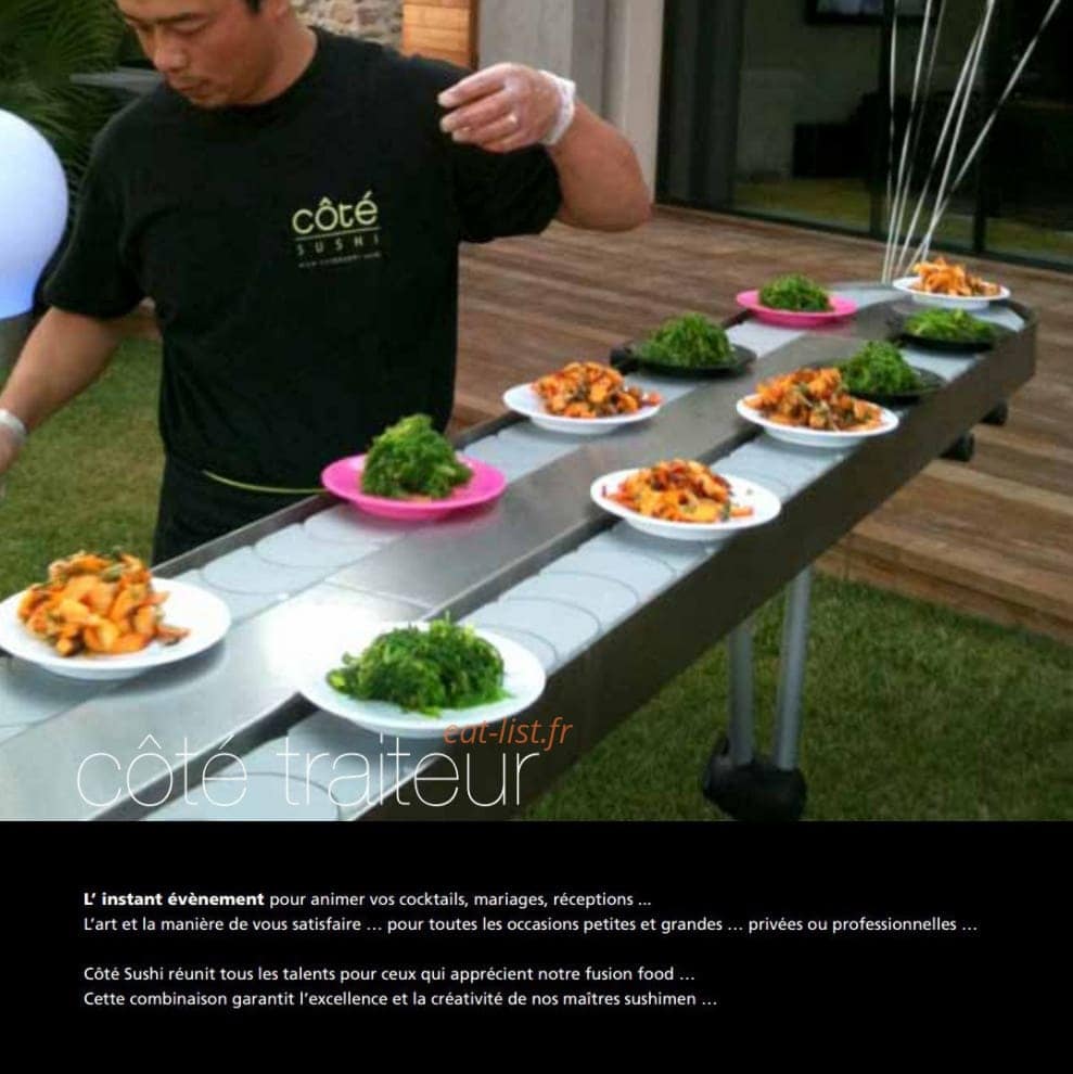 Côté Sushi — carte page 23