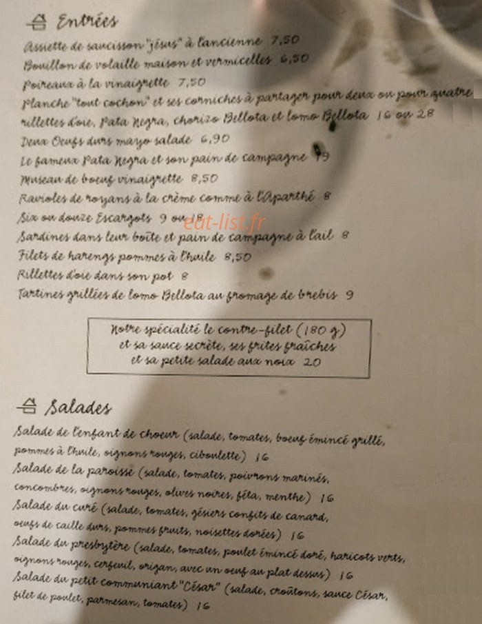 Derrière l'Église — carte page 1