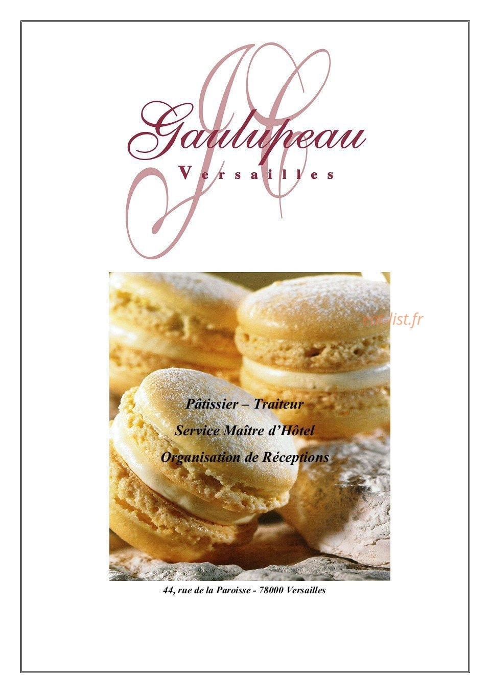 Gaulupeau — carte page 1