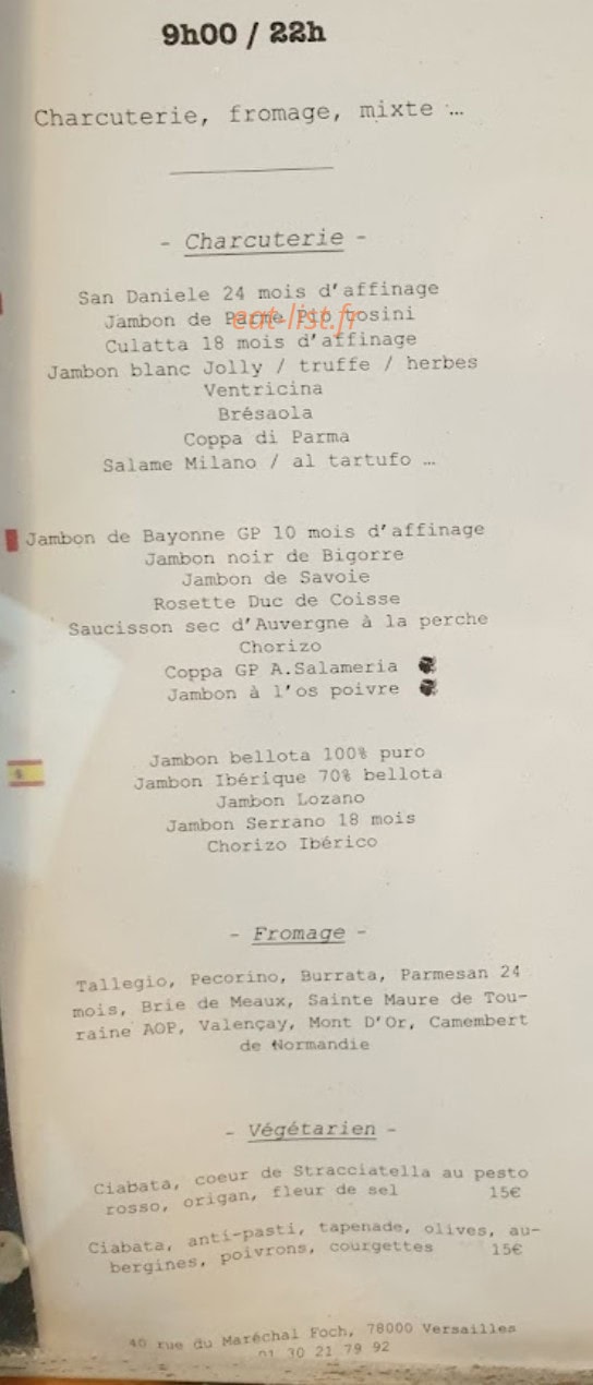 La Casa de Madame — carte page 4