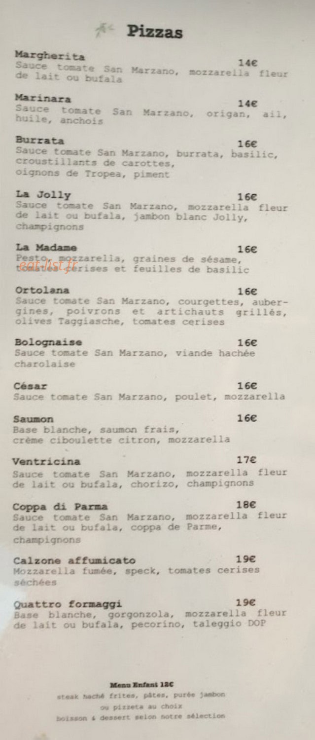 La Casa de Madame — carte page 1