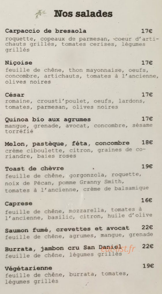 La Casa de Madame — carte page 3