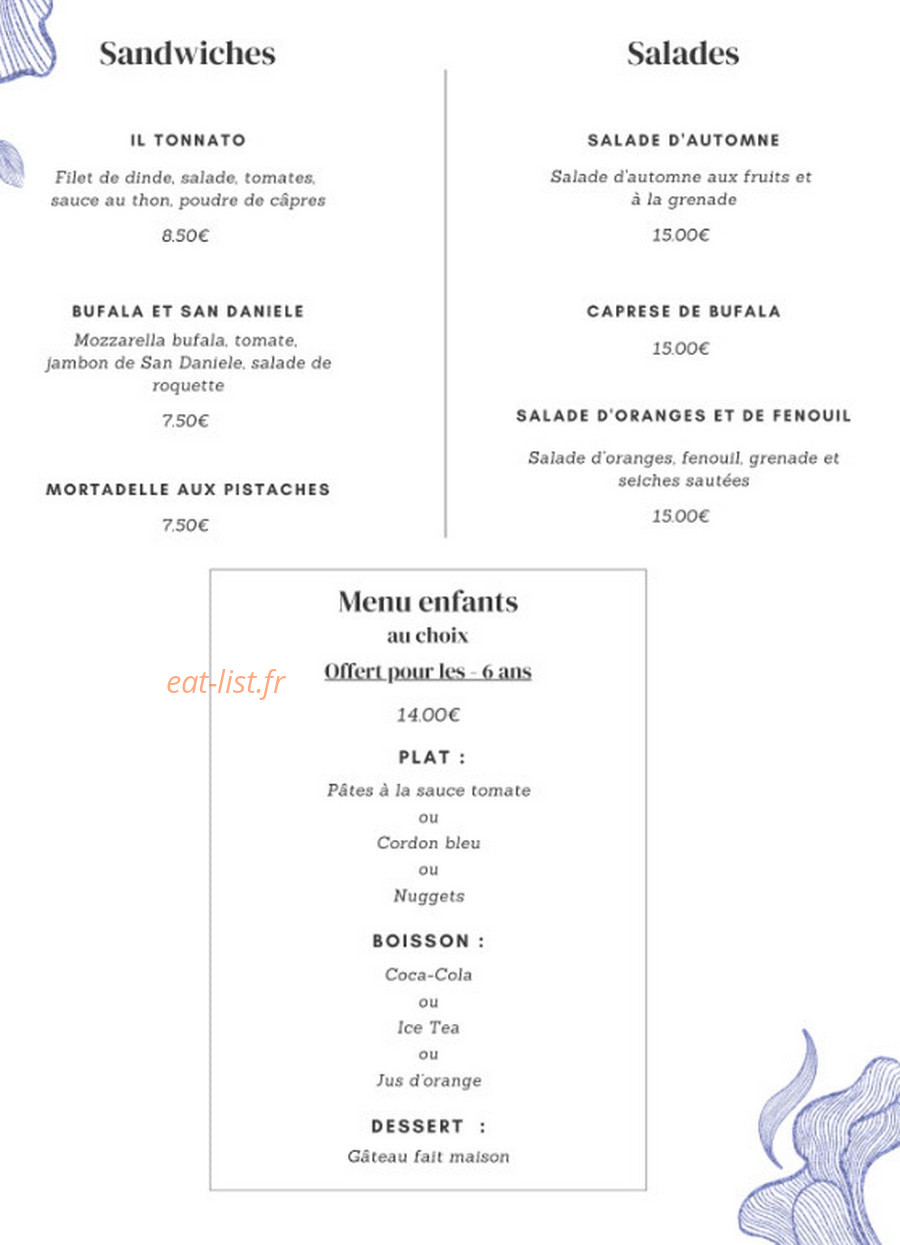 La Clairière — carte page 4