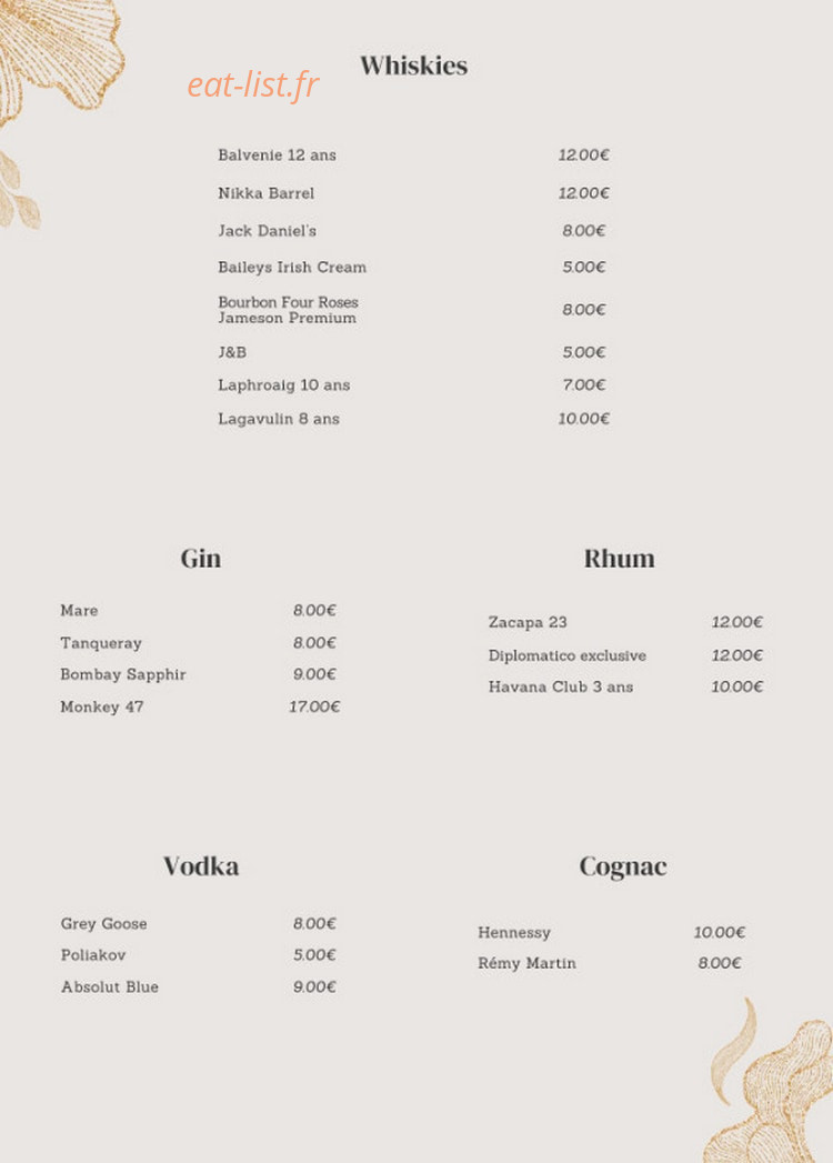 La Clairière — carte page 8